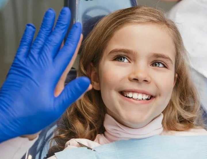Child patient at Church Road Dental Care Centre